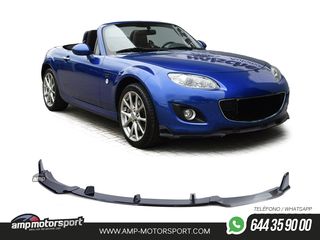 SPOILER DELANTERO PARA MAZDA MX5 2008-2014 NEGRO BRILLO