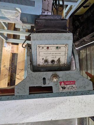 Termoselladora de pedal