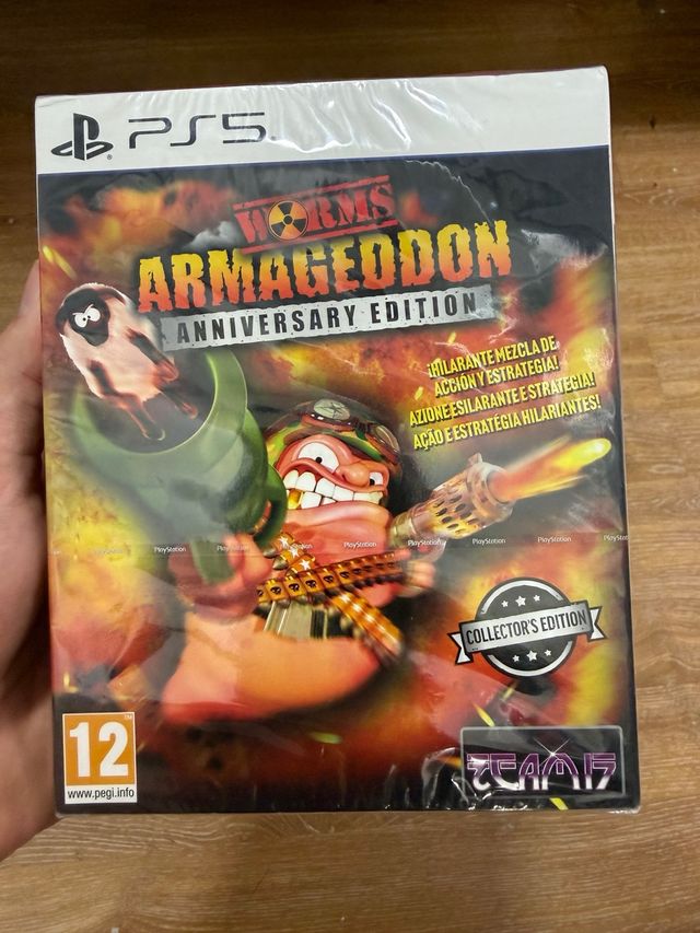 Worms Armageddon Anniversary Edición PS5 Sellado