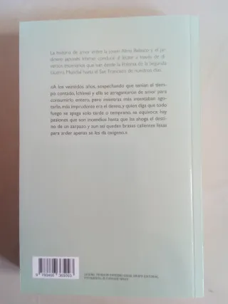 Novela "El Amante Japonés" de Isabel ALLENDE.