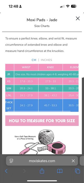 Moxi Roller Skate Pads - Jade