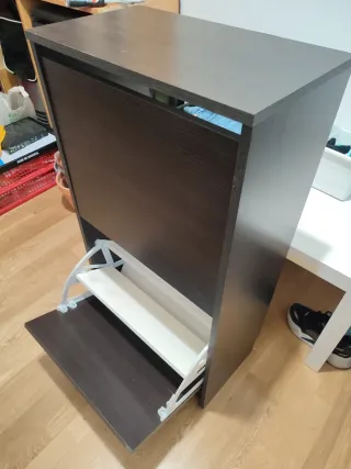 Porta scarpiera BISSA Ikea nero-marrone