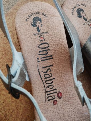Sandalias Oh!! Isabella plateadas