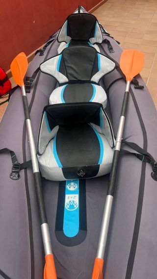 Kayak Hinchable Tribord 2+1