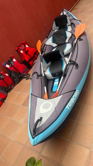 Kayak Hinchable Tribord 2+1