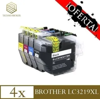 BROTHER LC 3219 XL COMPATIBLE PACK 4