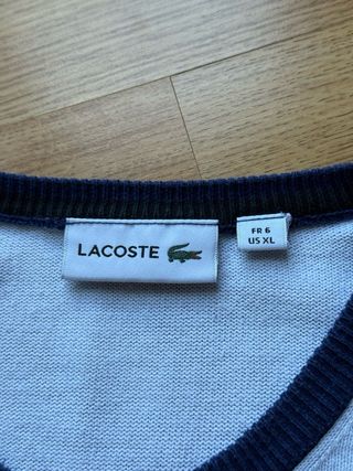 Jersey Lacoste Talla XL Rayas