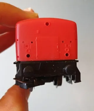 Lima Locomotore SNCF rosso H0 vintage