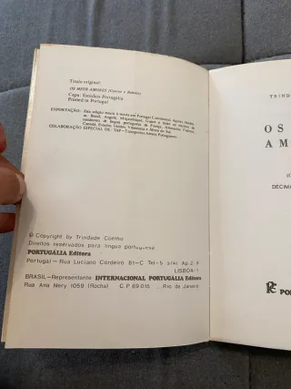 Os meus amores contos e baladas