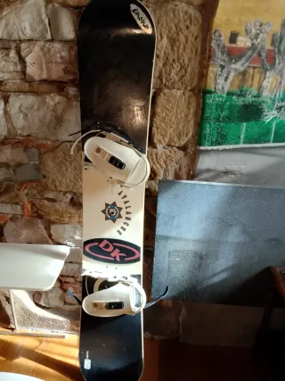 Tabla Snowboard Avalanche Patrol 158 + Fijaciones