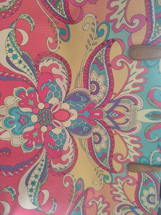 Bolso Desigual Reversible Marrón y Multicolor