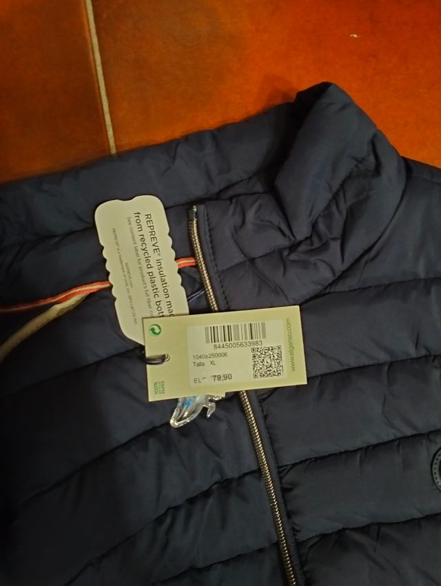 Colete acolchoado azul El Ganso