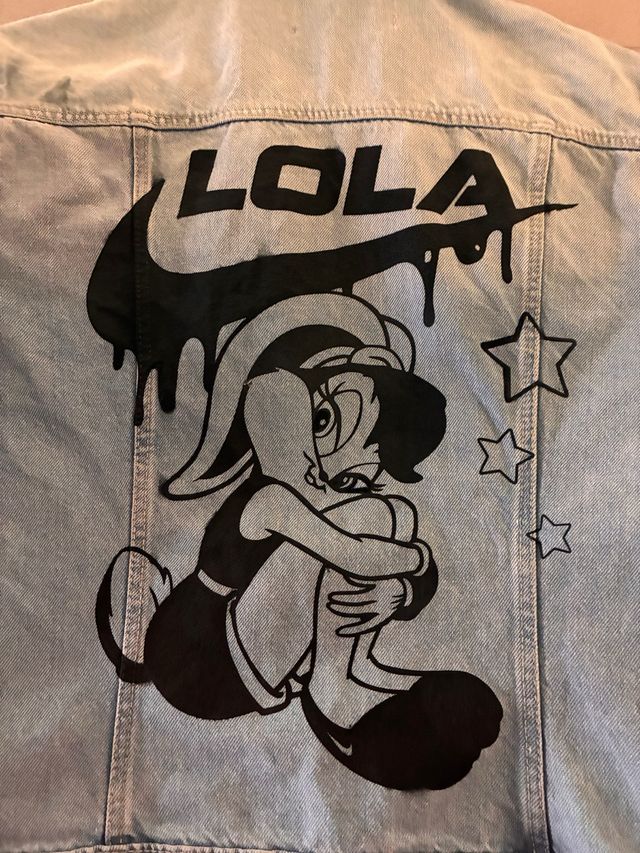 Giubbotto Jeans Customizzato Lola Nike