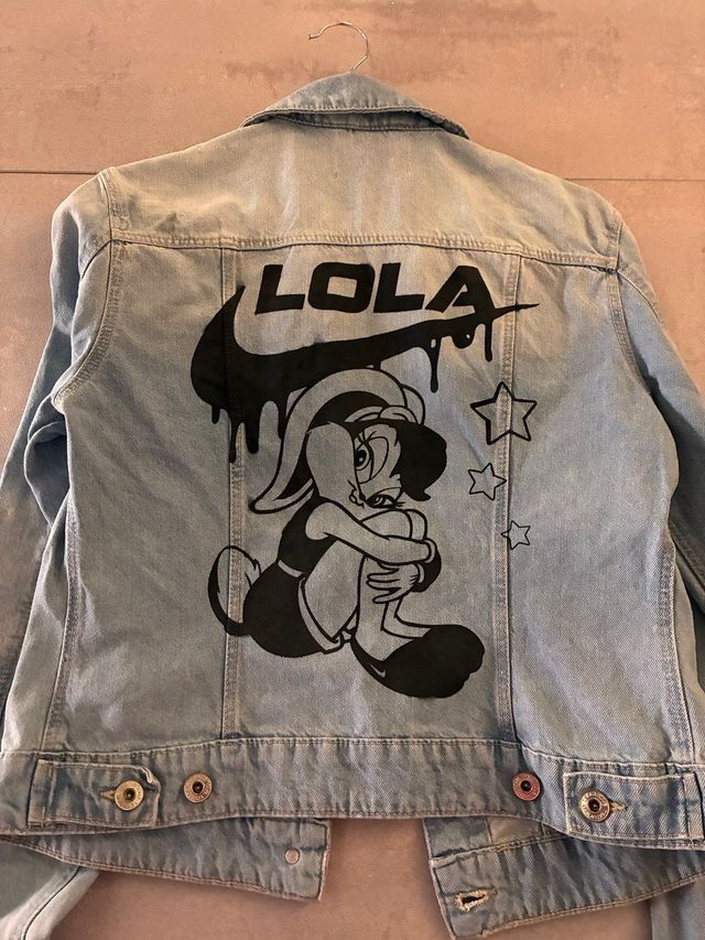 Giubbotto Jeans Customizzato Lola Nike