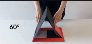 Soporte Plegable Naranja para Tablet/Portátil