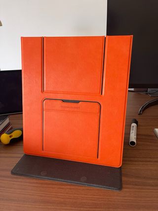 Soporte Plegable Naranja para Tablet/Portátil