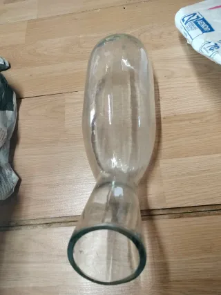 Botella de vidrio original