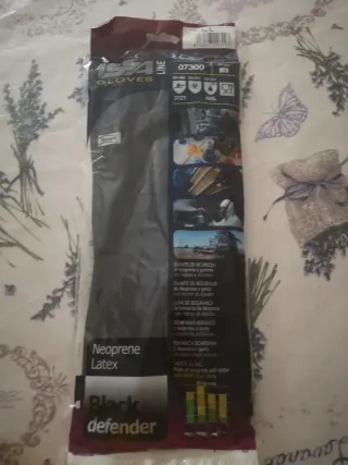 Guantes Neopreno Latex Talla L GSI