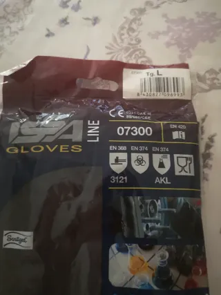 Guantes Neopreno Latex Talla L GSI