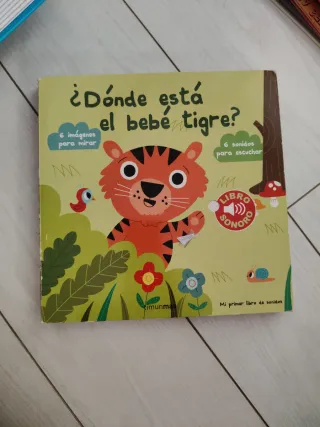 Donde está el bebé tigre 
Cuento para jugar bebe