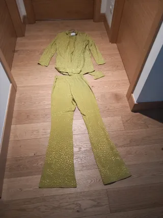 Traje Lady Pipa Verde Talla XS
