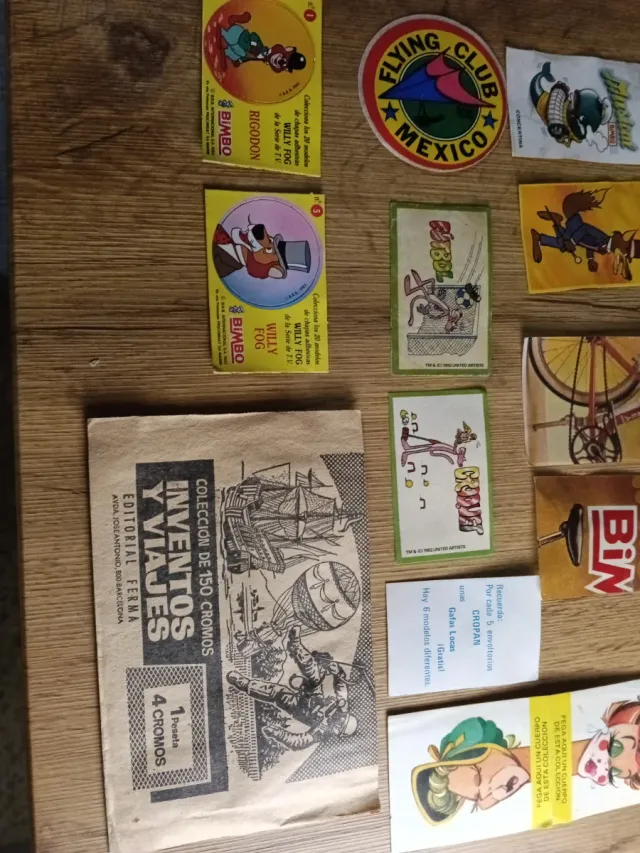 Lote Cromos Antiguos Bimbo, Cropan, Ferma ...