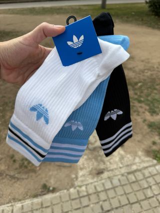 Calcetines Adidas Talla 39-42, pack de 3.