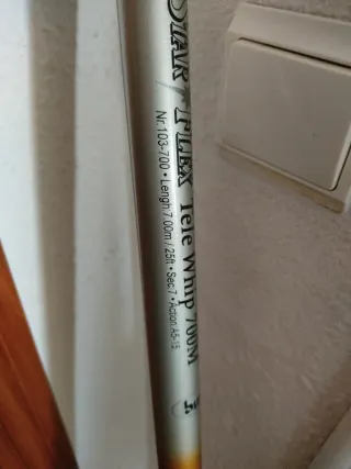 Caña de pescar Star Flex 7m de carbono 