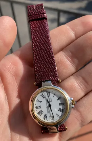 Reloj Dunhill Clásico Cuarzo Vintage