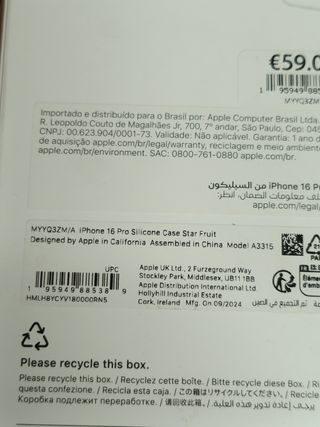 Apple Funda de Silicona con MagSafe para el iPhone