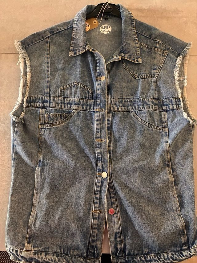 Giacca Jeans Smanicata  Snoop Dogg G-Funk