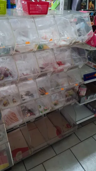 Cajonera expositora para chuches