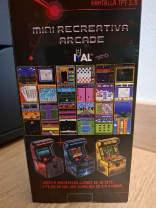 Mini Arcade Recreativa ITAL 250 Juegos