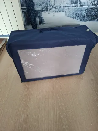 Cuna de viaje Kinderkraft plegable con colchón