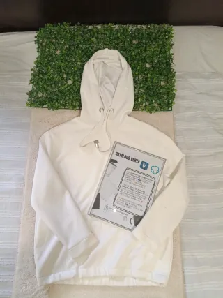 Sudadera Blanca Vintage Niño