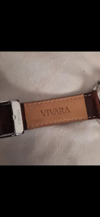 Reloj Vivara Cronógrafo Negro y Marrón
