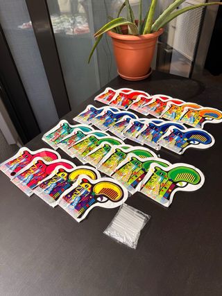 Lote 23 Pistolas Lanza Confeti Boda Fiesta