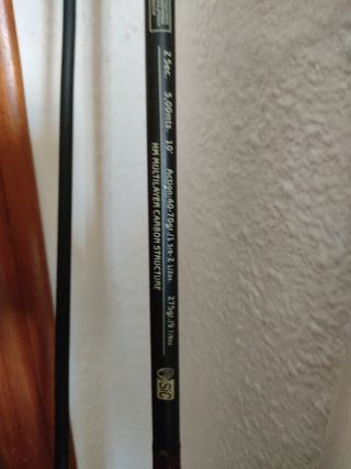 Caña de pescar Grauvell carbono 3m