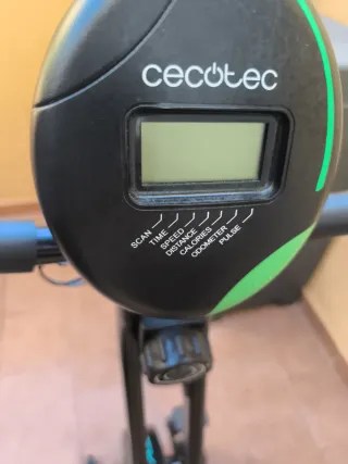 Bicicleta Estática XBIKE PRO Negra/Verde