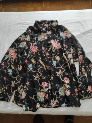 Camisa estampada mujer super bonita y muy cómoda
