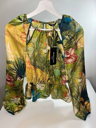 Blusa Guess by Marciano Estampado Tropical