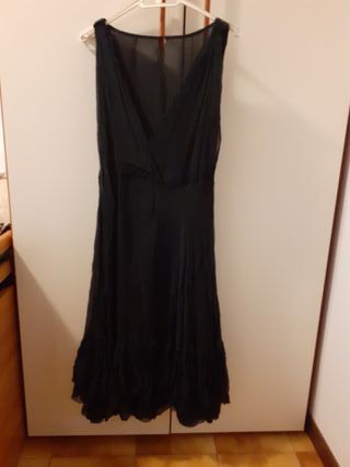 Abito nero velo (adatto anche per halloween)