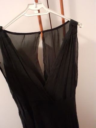 Abito nero velo (adatto anche per halloween)