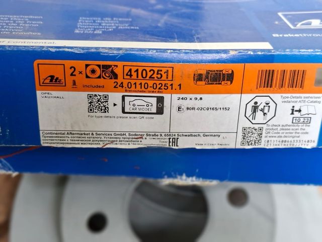 Dischi Freni Auto Nuovi