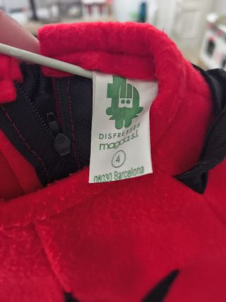 Disfraz Demonio Halloween Niño