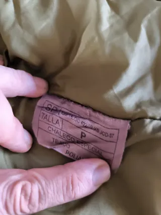 Chaleco militar camuflaje