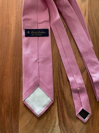 Corbata de seda rosa