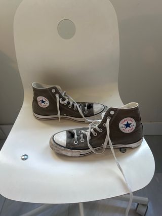 Converse grises talla 42