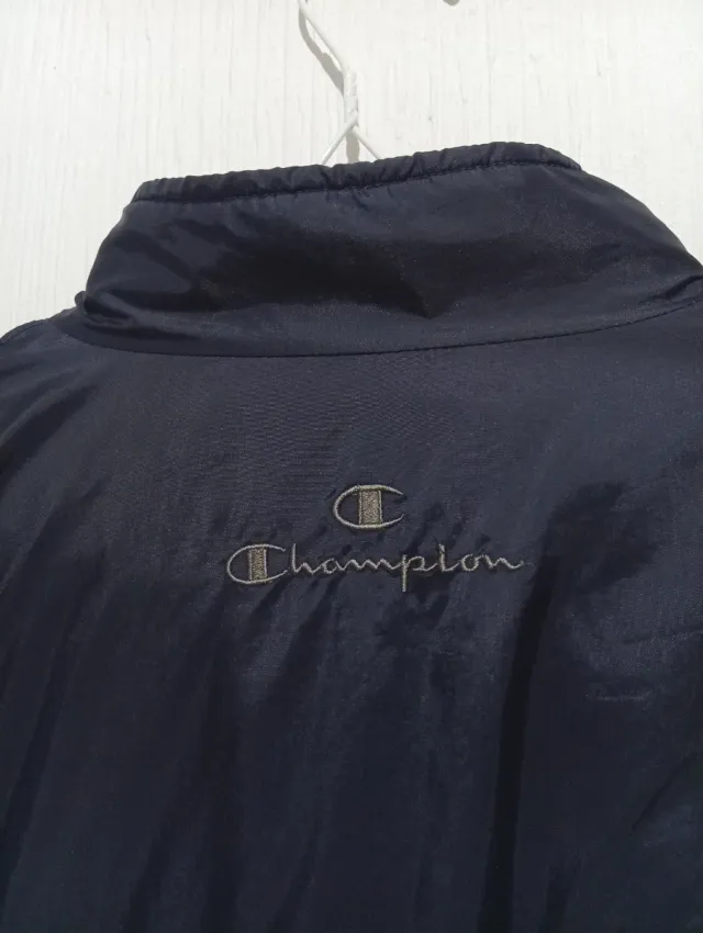 Felpa Champion vintage blu navy/grigio XXL 