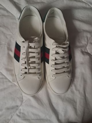 Zapatillas Gucci Blancas Talla X